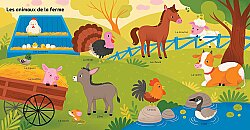 Auzo Toys Mes 100 Mots Pour Découvrir Les Animaux Fransızca - 2