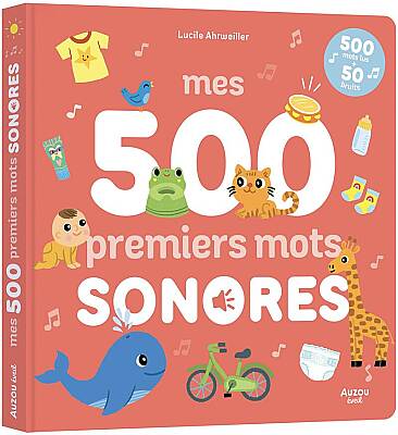 Auzo Toys Mes 500 Premiers Mots Sonores Fransızca - 1