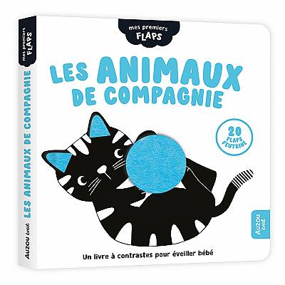 Auzo Toys Mes Premiers Flaps - Les Animaux De Compagnie - 1