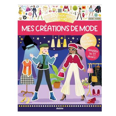 Mes500 Autocollants Creatifs-Mes Creatıons De Mod - 1