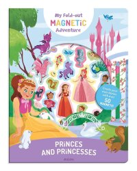 Auzou My Fold-Out Magnetic Adventure - Princes And Princesses - Auzou