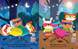 Auzou Sweet Dreams With Super Julie - Fingerpuppet Book - 2