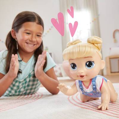 Baby Alive Crawl N Play Bldh Harper Has-F9709 - 2