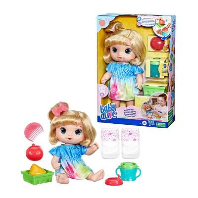 Baby Alive Fruity Sips Apple Blonde Hair F7356 - 1