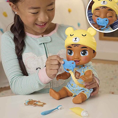 Baby Alive Lil Dreamer Snoozer Bear Sleepy Bebek - F9967 - 7