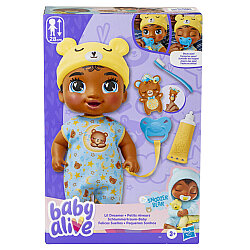 Baby Alive Lil Dreamer Snoozer Bear Sleepy Bebek - F9967 - 9