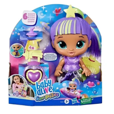 Baby Alive Star BesTies Yıldız Skylar F7359 - Baby Alive