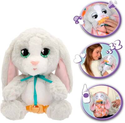 Baby Paws Seslı Tavşan Peluş BAW02000 - 4