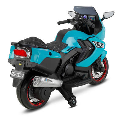 Babyhope 438A (Xmx-316) Akülü Motor 12V Turkuaz M06438A40 - 3