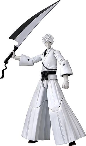 Bandai Beyaz Ichigo Kurosaki Poz verilebilir Figür - Anime Heroes Bleach Serisi 36974 - 1