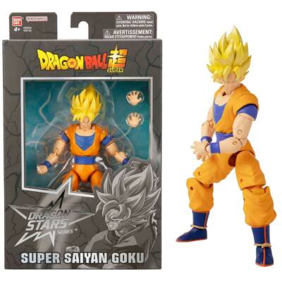 Bandai Dragon Ball Stars Super Saiyan Goku Eklemli Figür 36192 - 1
