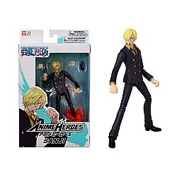 Bandai 16 cm Sanji Poz Verilebilir Figür - Anime Heroes One Piece Serisi 36993 - Bandai