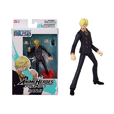 Bandai 16 cm Sanji Poz Verilebilir Figür - Anime Heroes One Piece Serisi 36993 - 1