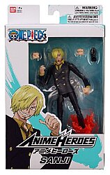 Bandai 16 cm Sanji Poz Verilebilir Figür - Anime Heroes One Piece Serisi 36993 - 6