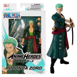 Bandai Anime Heroes One Piece Zoro Roronoa Eklemli Figür 36932 - 1
