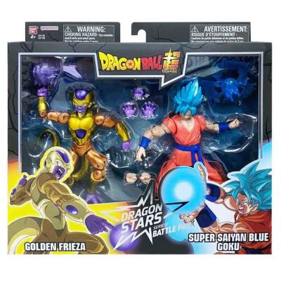 Bandai Super Saiyan Blue Goku vs Golden Frieza Mücadele Paketi 16 cm 37169 - 2