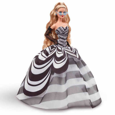 Barbie 65.Yıl Özel Koleksiyon Bebeği - Sarışın Hrm58 - 2