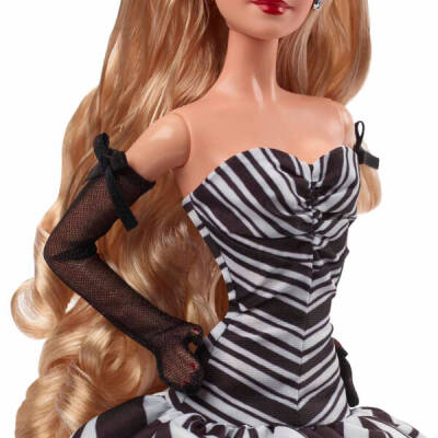 Barbie 65.Yıl Özel Koleksiyon Bebeği - Sarışın Hrm58 - 3