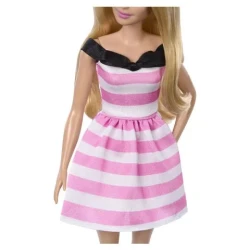 Barbie 65.Yıl Özel Pembe Elbiseli Bebek Mtl-Hth66 - 3
