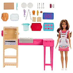 Barbie Teresa Arkadaşının Mutfak Oyun Seti JCT06 - 2