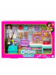 Barbie Chelsea Meslekleri Öğreniyor Veteriner Oyun Seti HGT12 - 1