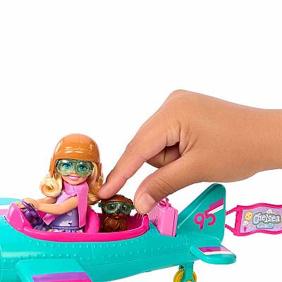 Barbie Chelsea'nin Pervaneli Mini Uçağı Oyun Seti Htk38 - 3