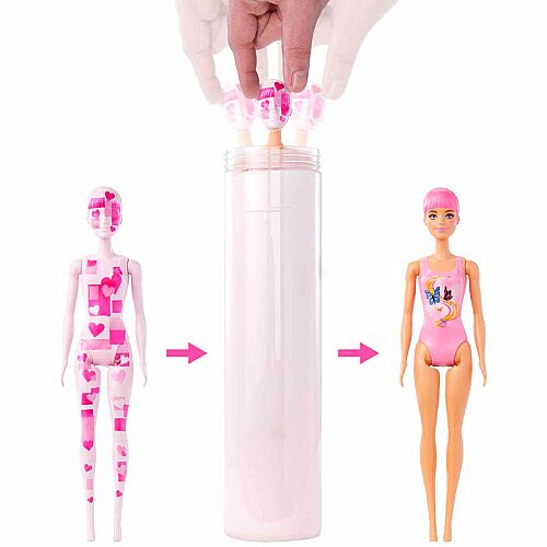 Barbie Color Revea Renk Değiştiren Sürpriz Bebekler Denim Serisi Hjx55 - 3