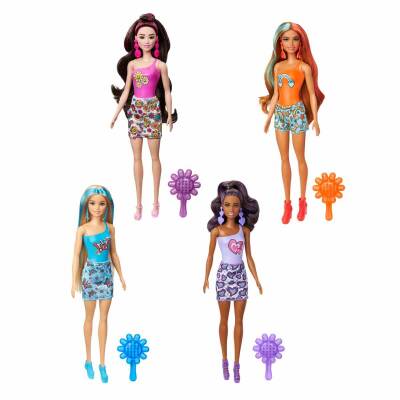 Barbıe Color Reveal Renk Değiştiren Sürpriz Barbie Gökkuşağı Serisi Mtl-Hrk06 - 2
