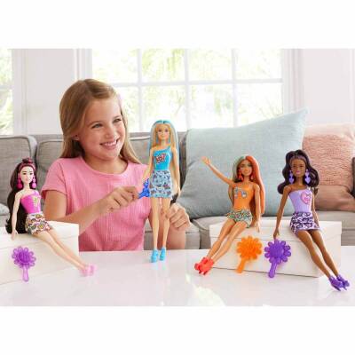 Barbıe Color Reveal Renk Değiştiren Sürpriz Barbie Gökkuşağı Serisi Mtl-Hrk06 - 3