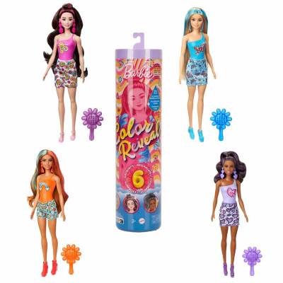 Barbıe Color Reveal Renk Değiştiren Sürpriz Barbie Gökkuşağı Serisi Mtl-Hrk06 - 1