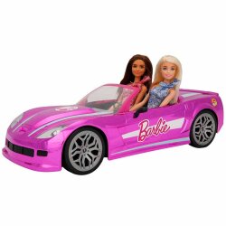 Barbie'nin Işıklı Uzaktan Kumandalı Rüya Arabası 42 cm - 4