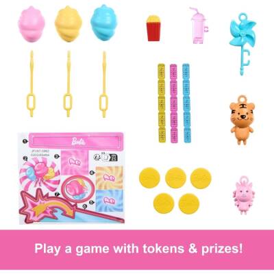 Barbie Cotton Candy & Game Playset Mtl-Jfv67 - 5