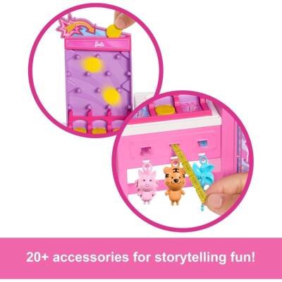 Barbie Cotton Candy & Game Playset Mtl-Jfv67 - 4