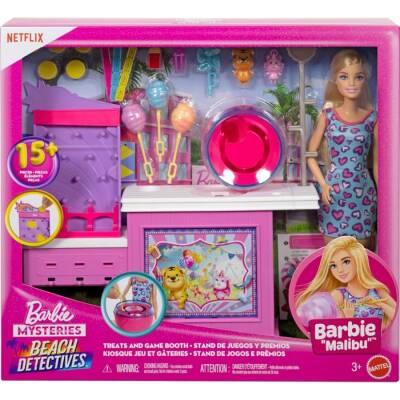 Barbie Cotton Candy & Game Playset Mtl-Jfv67 - 6