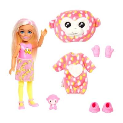 Barbie Cutie Reveal Bebekler Chelsea Tropikal Orman Serisi HKR12 - 2