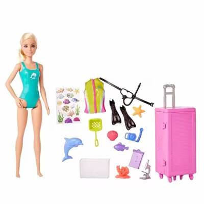 Barbie Deniz Biyoloğu Oyun Seti HMH26 - 2