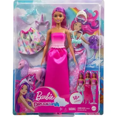 Barbie Dreamtopia Bebek ve Aksesuarları HLC28 - 2