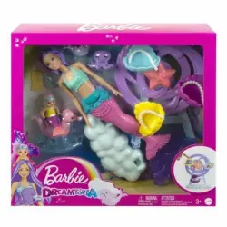 Barbie Dreamtopia Deniz Kızı Bebek Ve Çocuk Oyun Alanı Hlc30 - 1