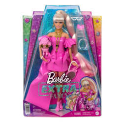 Barbie Extra Fancy Pembe Kostümlü Bebek HHN12 - 1