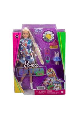 Barbie Extra Mavi Etekli Bebek HDJ45 - 1