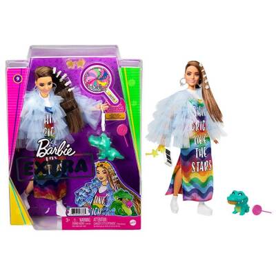 Barbie Extra Sarı Ceketli Bebek GYJ78 - 2