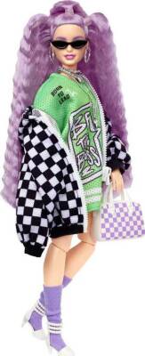Barbie Extra Spor Ceketli Bebek HHN10 - 3
