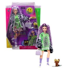 Barbie Extra Spor Ceketli Bebek HHN10 - 1