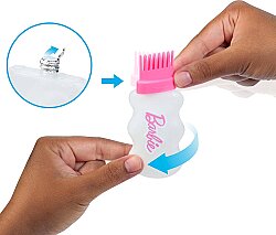 Barbie Gökkuşağı Saçlar Bebeği - Kahverengi Saçlı Jjp08 - 5