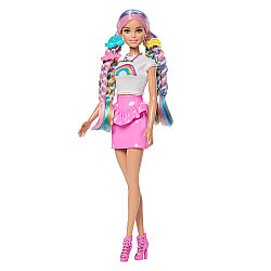 Barbie Gökkuşağı Saçlar Bebeği JJP07 - Barbie