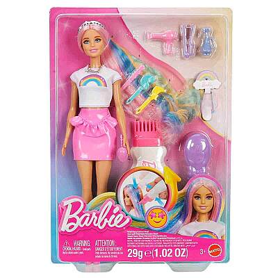 Barbie Gökkuşağı Saçlar Bebeği JJP07 - 4