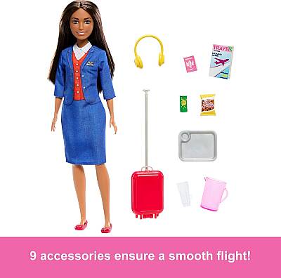 Barbie Hostes Bebek ve Aksesuarları Hyt60 - 4