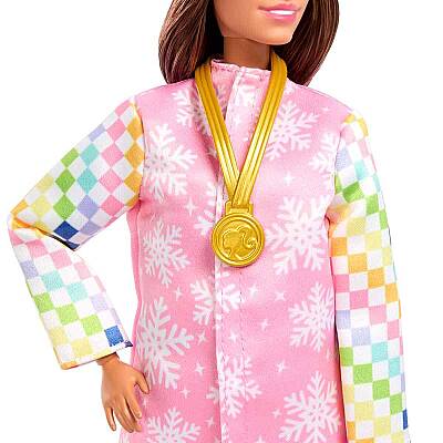 Barbie Kariyer Bebeği Snowboard Sporcusu JKF78 - 3