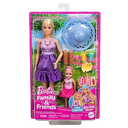 Barbie Malibu ve Chelsea Piknik Oyun Seti JBF43 - 5