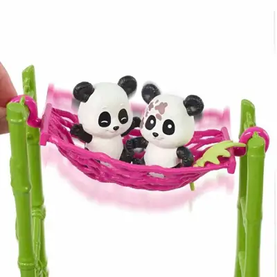 Barbie Panda Bakımı Oyun Seti Hkt77 - 3